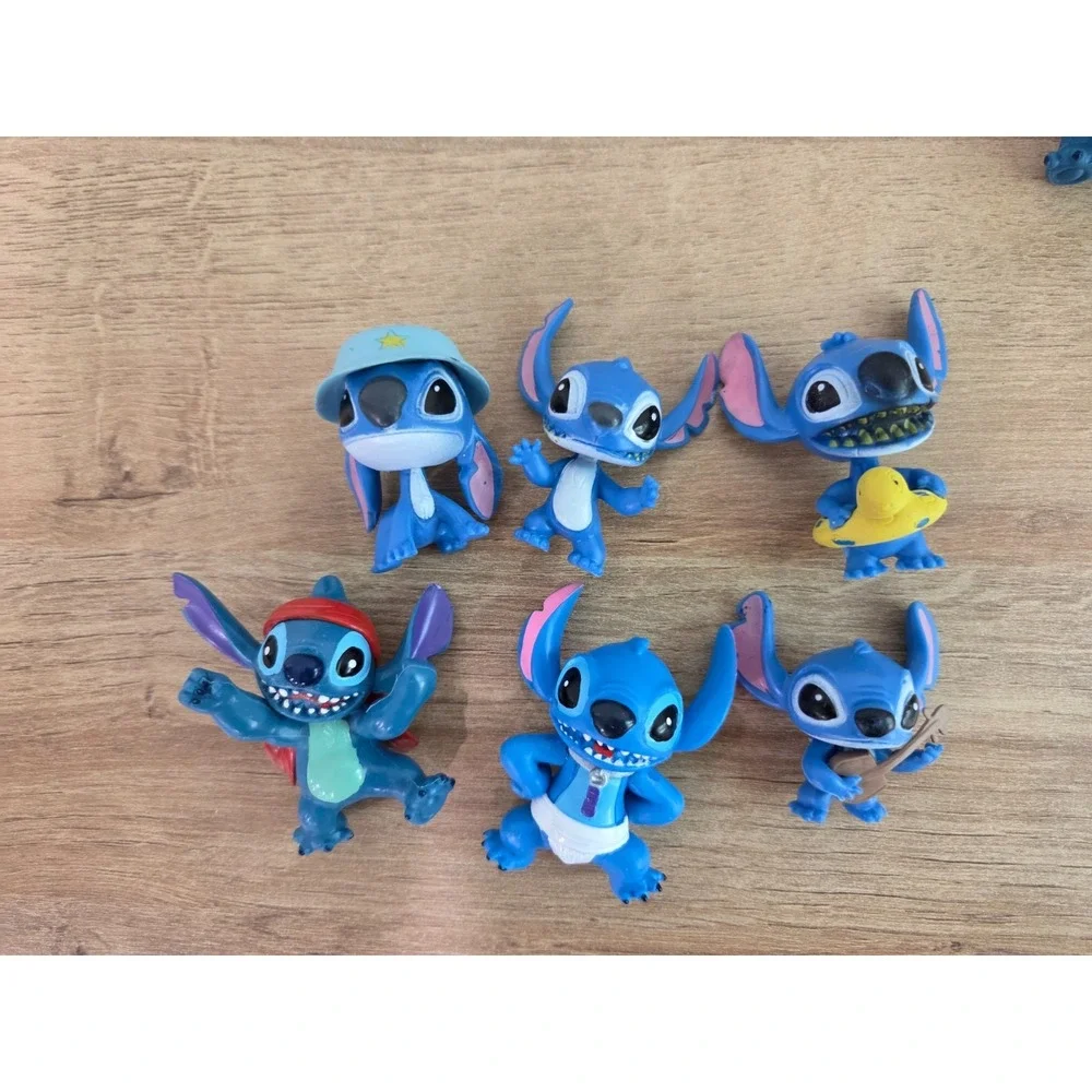 Lilo and Stitch Collectible PVC Stitch Mini Figures Lot Set of 12